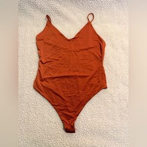 Mind Code Women’s Orange Bodysuit